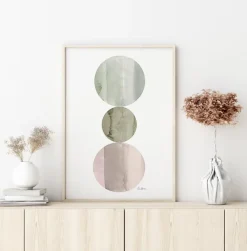 Circles Plakat (21x29.7 cm (A4))