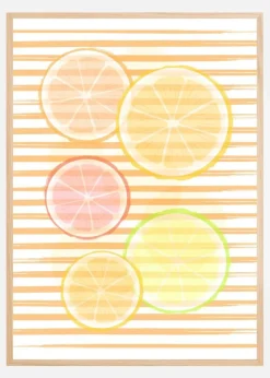 Citrus Plakat (21x29.7 cm (A4))