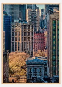 City Life Plakat (21x29.7 cm (A4))