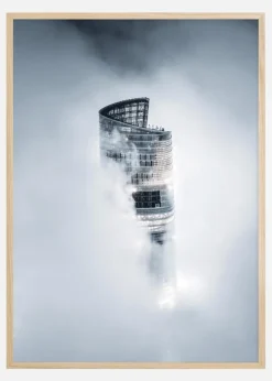 City on the Cloud Plakat (21x29.7 cm (A4))
