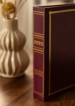 Classic Line Super Album Vinrød - 200 Billeder i 10x15 cm