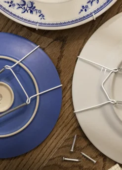 Classic Tallerkenophæng Hvid - 9-13 cm