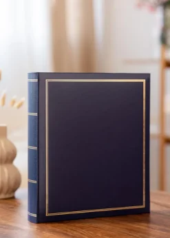 Classico Album Blå - 30x33 cm (100 Hvide sider / 50 ark)