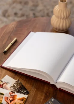 Classico Album Rød - 30x33 cm (100 Hvide sider / 50 ark)