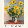 Claude Monet - Bouquet Of Sunflowers Plakat (21x29.7 cm (A4))