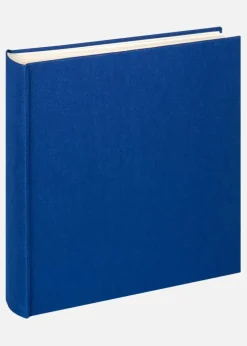 Cloth Album Blå - 28x29 cm (100 Hvide sider / 50 ark)