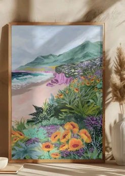 Coastal Bluffs Plakat (21x29.7 cm (A4))