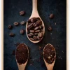 Coffee Beans Plakat (21x29.7 cm (A4))