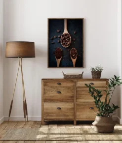 Coffee Beans Plakat (21x29.7 cm (A4))