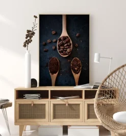 Coffee Beans Plakat (21x29.7 cm (A4))