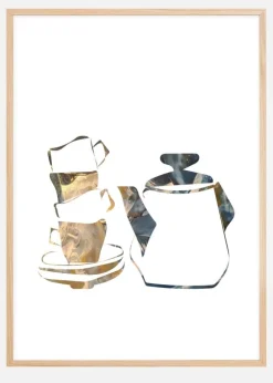 Coffee sunrise Plakat (21x29.7 cm (A4))