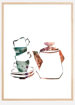 Coffee sunset Plakat (21x29.7 cm (A4))