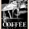 Coffee Text Plakat (21x29.7 cm (A4))