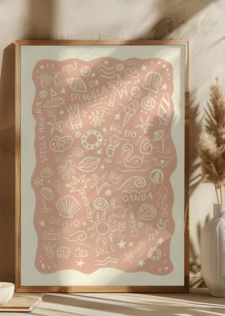 Collage Up.png Plakat (21x29.7 cm (A4))