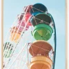 Colourful Ferris Wheel Plakat (21x29.7 cm (A4))