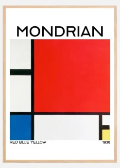 Composition with Red Plakat (21x29.7 cm (A4))