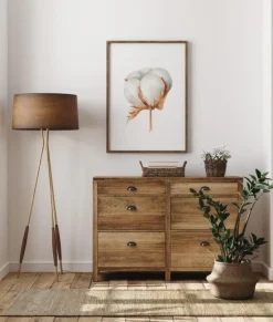 Cotton Flower Plakat (21x29.7 cm (A4))