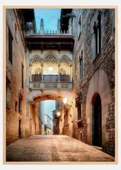 Cozy Alley Plakat (21x29.7 cm (A4))