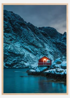 Cozy Cabin Plakat (21x29.7 cm (A4))