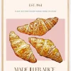 Croissant Print Plakat (21x29.7 cm (A4))