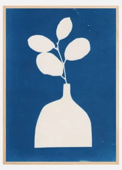 Cyanotype Still Life Studies #2 Plakat (21x29.7 cm (A4))