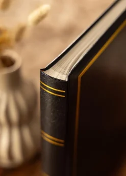 Diamant Album Selvklæbende Sort - 29x32 cm (40 sider / 20 Blade)