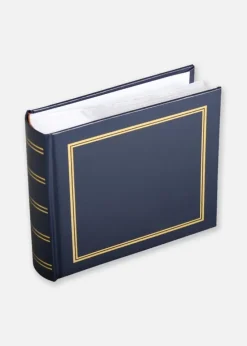 Diamant Fotoalbum Blå - 100 Billeder i 11x15 cm