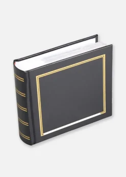 Diamant Fotoalbum Sort - 100 Billeder i 10x15 cm