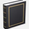 Diamant Fotoalbum Sort - 200 Billeder i 11x15 cm