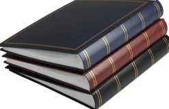 Diamant Fotoalbum Vinrød 27,5x32 cm (100 Hvide sider / 50 Blade)