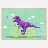 Dino Racer Plakat (21x29.7 cm (A4))