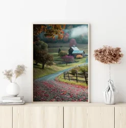 Down By The Road Plakat (21x29.7 cm (A4))