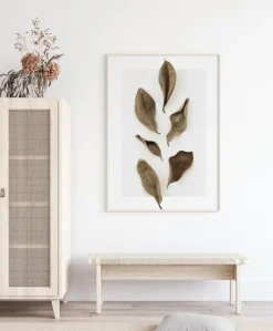 Dried Leaves Plakat (21x29.7 cm (A4))