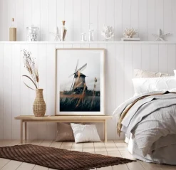 Dutch Windmill Plakat (21x29.7 cm (A4))