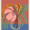 Earthen Blossom Plakat (21x29.7 cm (A4))