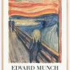 Edvard Munch - Skriet (The Scream) Plakat (21x29.7 cm (A4))