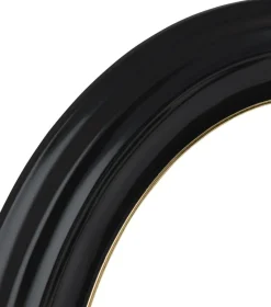 Eiri Mozart Oval Fotoramme Sort 13x18 cm