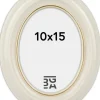 Eiri Mozart Oval Fotoramme Hvid 10x15 cm
