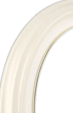 Eiri Mozart Oval Fotoramme Hvid 13x18 cm