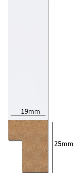 Eksklusiv Collageramme Hvid - 2 Billeder