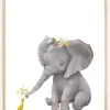 Elephant & Duck Plakat (21x29.7 cm (A4))