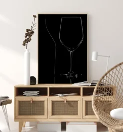 Empty Glas Plakat (21x29.7 cm (A4))