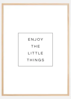 Enjoy the little things Plakat (21x29.7 cm (A4))