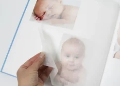 Estrella Babyalbum Rosa - 28x30,5 cm (50 Hvide sider / 25 blade)