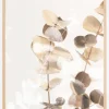 Eucalyptus Creative Gold I Plakat (21x29.7 cm (A4))