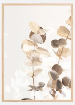 Eucalyptus Creative Gold I Plakat (21x29.7 cm (A4))