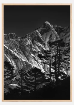 Everest view Plakat (21x29.7 cm (A4))