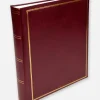 Exclusive Line Maxi Album Vinrød 30x33 cm (100 Hvide sider / 50 blade)