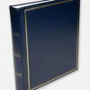 Exclusive Line Maxi Album Blå 30x33 cm (100 Hvide sider / 50 blade)