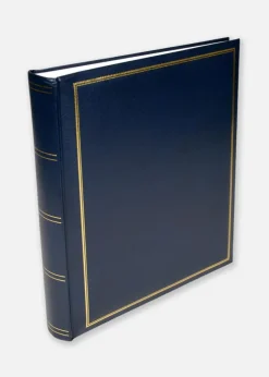 Exclusive Line Maxi Album Blå 30x33 cm (100 Hvide sider / 50 blade)